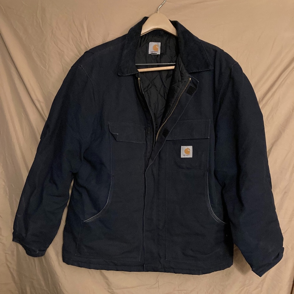 Blue Carhartt Jacket, XL